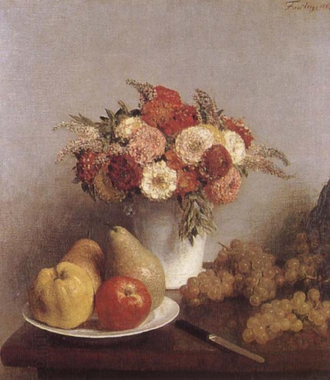 Henri Fantin-Latour Flowers and fruit China oil painting art